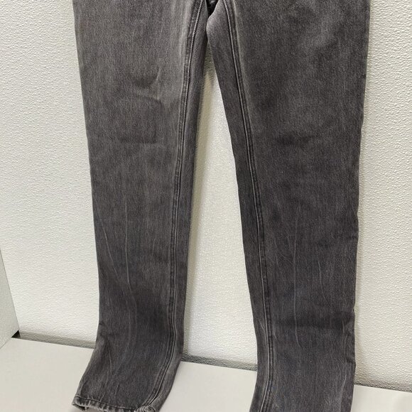 NEW ALEXANDER WANG Women’s Slim Leg Jeans – Faded Black Size 25 x 32 - Picture 5 of 9